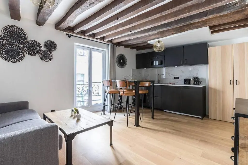 Grands Boulevard 31: Appartement Cosy 1Br-4P 3D Paris France