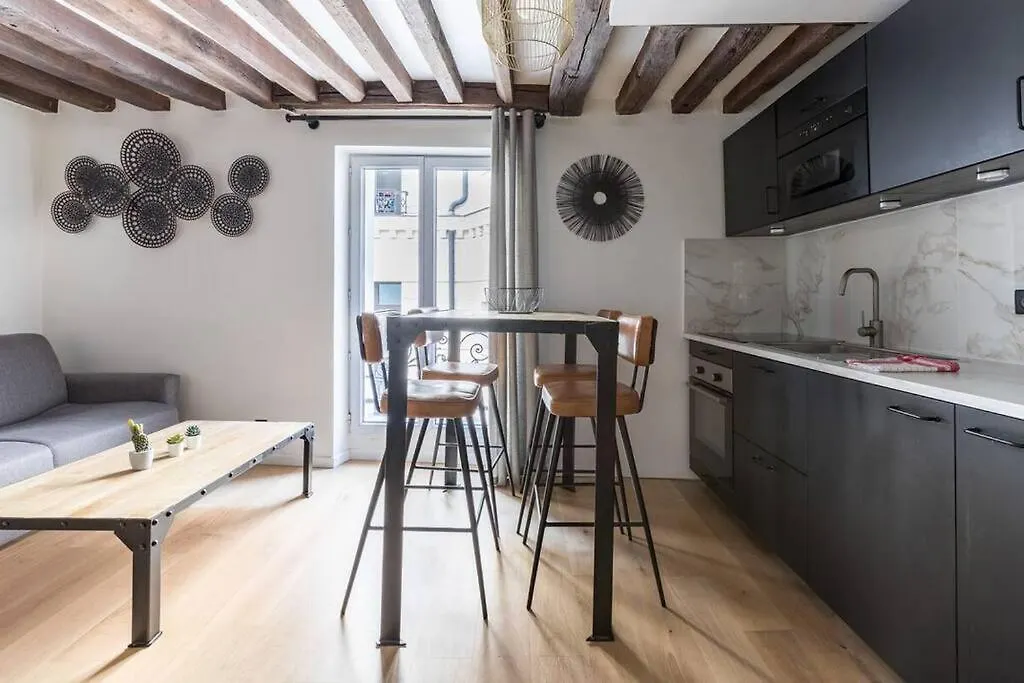 Grands Boulevard 31: Appartement Cosy 1Br-4P 3D Paris