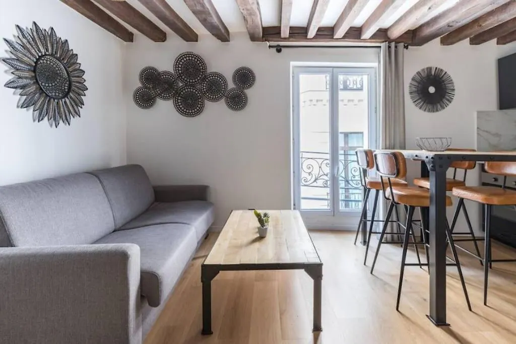 Grands Boulevard 31: Appartement Cosy 1Br-4P 3D Paris Apartment