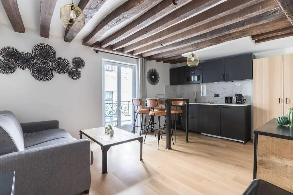Apartment Grands Boulevard 31: Appartement Cosy 1Br-4P 3D Paris France